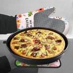 Funny Oven Mitts & Pot Holder Set, Heat Resistant Silicone Oven Mitts, Humorous - Image 8