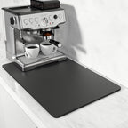 Rnivvi Coffee Mat, Hide Stain Rubber Backed Absorbent Dish Drying Pad by Rnivvi