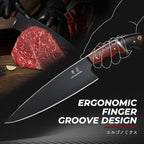 DRGSKL Japanese Chef Knife 8 Inch - Image 4