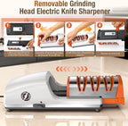 Replaceable Sharpener Electric Knife Sharpener, 3-Stage - Image 3