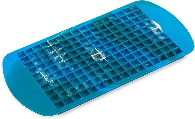 Host Mini Ice Cube Tray, Makes 160 Cubes, Durable Silicone Trays, Iced Coffee - Image 6