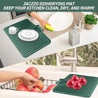 Dish Drying Mat for Kitchen Counter, - Image 7