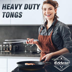 Eddeas Kitchen Tweezers Tongs, Cooking Tweezers Stainless Steel - Image 5