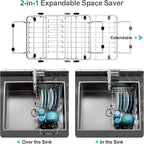 GSlife Small Over the Sink Dish Drying Rack - Image 5
