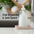 Zulay Kitchen Small Silicone Sponge Holder – Space-Saving Sink Organizer Tray - Image 6