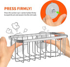 SunnyPoint NeverRust Deluxe Kitchen & Bathroom Sink Sponge Holder Organizer - Image 9