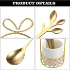 ELLDOO Coffee Spoon Set, Creative Flatware Set - Image 6