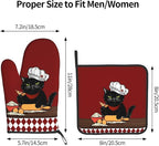 Cat Pot Holders and Oven Mitts - Image 3