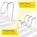 MUDEELA Pots and Pans Organizer under Cabinet, Pot Rack - Image 6