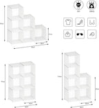Stackable Closet Organizers and Storage 6 Cube Storage Organizer Closet - Image 9