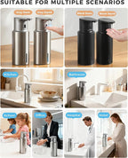 Automatic Liquid Soap Dispenser Touchless, 304 Stainless Steel Bottle Body - Image 9