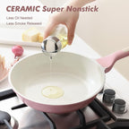 SENSARTE Nonstick Ceramic Frying Pan 10-Inch, Healthy Non Toxic Skillet - Image 8