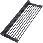 Ohuhu Roll Up Dish Racks, 16.5" L x 13" W Over The Sink Dish Drainer Drying by Ohuhu