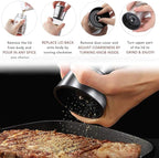 LessMo Salt and Pepper Grinder Set - Image 6