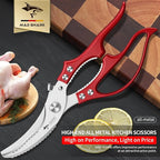 MAD SHARK Professional Heavy Duty Poultry Shears - Image 7