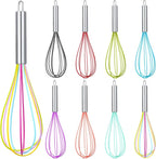 Domensi 8 Pcs 12 Inch Whisks Bulk by Domensi