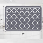 WISELIFE Dish Drying Mat Super Absorbent Drying Mat Large Dish Drying Mats - Image 2