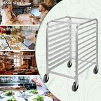 HALLY SINKS & TABLES H Bun Pan Rack 10 Tier - Image 7