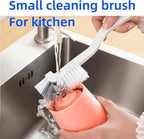Dish Scrub Brushes with Handle for Kitchen，Small Cleaning Brush for Cup，Kitchen - Image 2