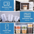 Lamosi 60 Sets Deli Containers - Image 5