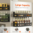 Sevenblue 2 Pack Strong Magnetic Spice Rack - Image 4