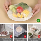 200pcs Bowl Covers Bread Proofing Reusable Large Shower Caps - Image 8