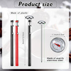 Xuhal 6 Pcs Stainless Steel Kitchen Thermometer - Image 3