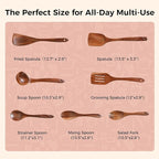 Wooden Spoons for Cooking - Image 4