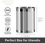 Oggi Stainless Steel Utensil Holder - Image 4