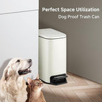 TIPGO Slim Bathroom Trash Can - Image 6