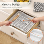 Lifewit Silverware Drawer Organizer, Expandable Utensil Tray - Image 7