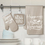 Sratte 6 Pcs Kitchen Decor Accessories Set Farmhouse Towels Pot Holders Oven - Image 2