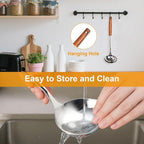 FJNATINH Soup Ladle, Food Grade Stainless Steel Ladle, Cooking Soup Spoon - Image 6