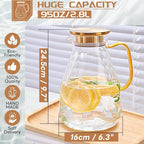 Yirilan 2.8 Liter Glass Pitcher - Image 2