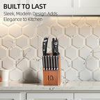 KnifeSaga Knife Set, Japanese High Carbon Stainless Steel Set of Knives - Image 9