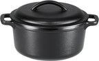 Amazon Basics Pre-Seasoned Cast Iron Mini Dutch Oven Pot by AmazonBasics