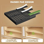 Seinloes 4 Pack Pull Out Cabinet Organizer - Image 3