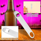QTLCOHD 20 Pack 7 Inch Flat Bottle Opener, Stainless Steel Bottle Openers Bulk - Image 5