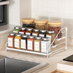 BOIVSHI Tiered Spice Rack, 4 Tier Spice Shelf Organizer - Image 3