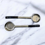 6 Ounce Slotted Stainless Steel Portion Control Ladle Spoon - Image 9