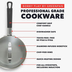 GreenPan x Bobby Flay 2.5QT Nonstick Saucepan - Image 3