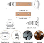 Ouligay 2 Pack Flat Bottle Opener Bartender - Image 4