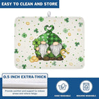 St Patrick's Day Gnome Dish Drying Mat - Image 5