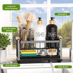 Sponge Holder for Kitchen Sink, Kitchen Sink Caddy - Image 7