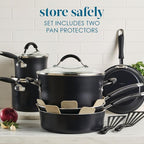 Rachael Ray Cucina Ceramic Cookware Set - Image 6
