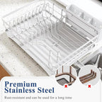 SNTD Dish Drying Rack for Kitchen Counter - Image 5