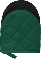 Short Oven Mitts, Heat Resistant 500°F, Silicone Grip Kitchen Gloves, Non-Slip - Image 6