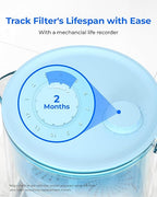 Waterdrop PT-72B-A Glass Alkaline Water Filter Pitcher, Eco-Friendly, Enhances - Image 8