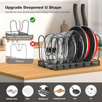 Housolution Pot and Pan Organizer Rack - Image 2