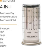 KitchenArt Professional Series 2 Cup Adjust-A-Cup, Champagne Satin, Adjustable - Image 2